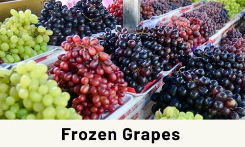 Frozen Grapes