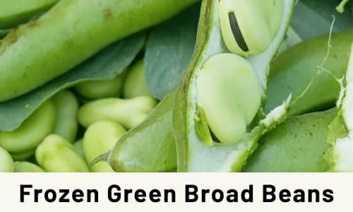 Frozen Green Broad Beans